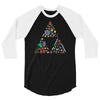 zelda item triforce 3/4 Sleeve Shirt