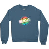 neon softball Crewneck Sweatshirt