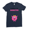 Creating a Lil Monster Baby Girl Ladies Fitted T-Shirt