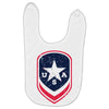 land of the free shield Baby Bibs