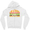 i'm a dude Zipper Hoodie