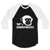 98% chimpanzee 3/4 Sleeve Shirt