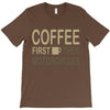 coffee then motorcycles T-Shirt