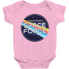 United States Space Force wint Planet Baby Bodysuit