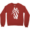american flag soldier Crewneck Sweatshirt