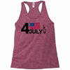 july 4 independence day Racerback Tank