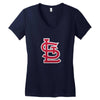 S red Women's V-Neck T-Shirt