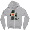 nautilus love Zipper Hoodie