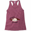 April Peeking Out Baby Boy in Spanish Racerback Tank