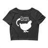 chiken butt Crop Top