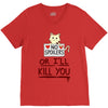 no spoilers... or i'll kill you V-Neck Tee