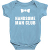 Handsome Man Club Bow Tie Baby Bodysuit