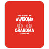 Awesome Grandma Looks Like Mousepad