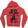 Best Friend  Beagle Zipper Hoodie