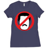 no mas maduro Ladies Fitted T-Shirt
