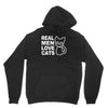 real men love cats Unisex Hoodie