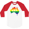Vote Yes Australia 3/4 Sleeve Shirt
