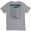 October Girl Facts Libra V-Neck Tee