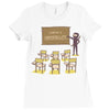 ninja school Ladies Fitted T-Shirt