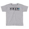 rock paper scissors hadouken Toddler T-shirt