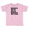 real hip hop heads Toddler T-shirt