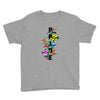 Pride Floral LGBT Colors Youth Tee
