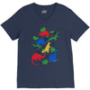 dinosaurs V-Neck Tee