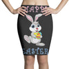 Bunny Happy Easter Pencil Skirts