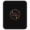 i accept cookies brown Mousepad