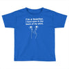 eyes in the back of my shirt Toddler T-shirt
