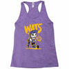 wat skateboard Racerback Tank