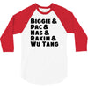 real hip hop heads 3/4 Sleeve Shirt