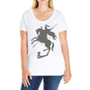 think big Ladies Curvy T-Shirt