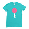 bubble moon Ladies Fitted T-Shirt