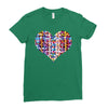 Heart Ladies Fitted T-Shirt