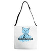 cat person Adjustable Strap Totes