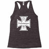 vw volkswagen iron cross Racerback Tank