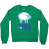 i m with herd Crewneck Sweatshirt