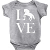 horse love Baby Onesie