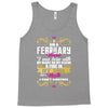 i am a february women Tank Top