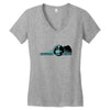 asthma is sexy Women's V-Neck T-Shirt