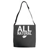all natural Adjustable Strap Totes