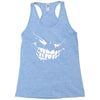 scary face Racerback Tank