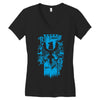 eagle crest Women's V-Neck T-Shirt