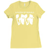 steven seagal flock of seagals seagulls Ladies Fitted T-Shirt
