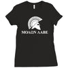 molon labe spartan rifle Ladies Fitted T-Shirt