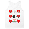 ls lesbian full heart Tank Top