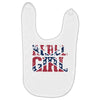 rebel girl Baby Bibs