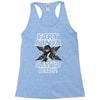 funny rude fart ninja ideal birthday gift or present Racerback Tank