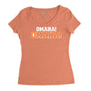 omaha omaha Women's Triblend Scoop T-shirt